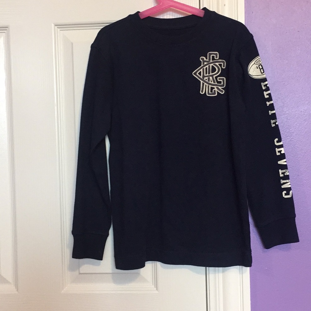 boys navy shirt